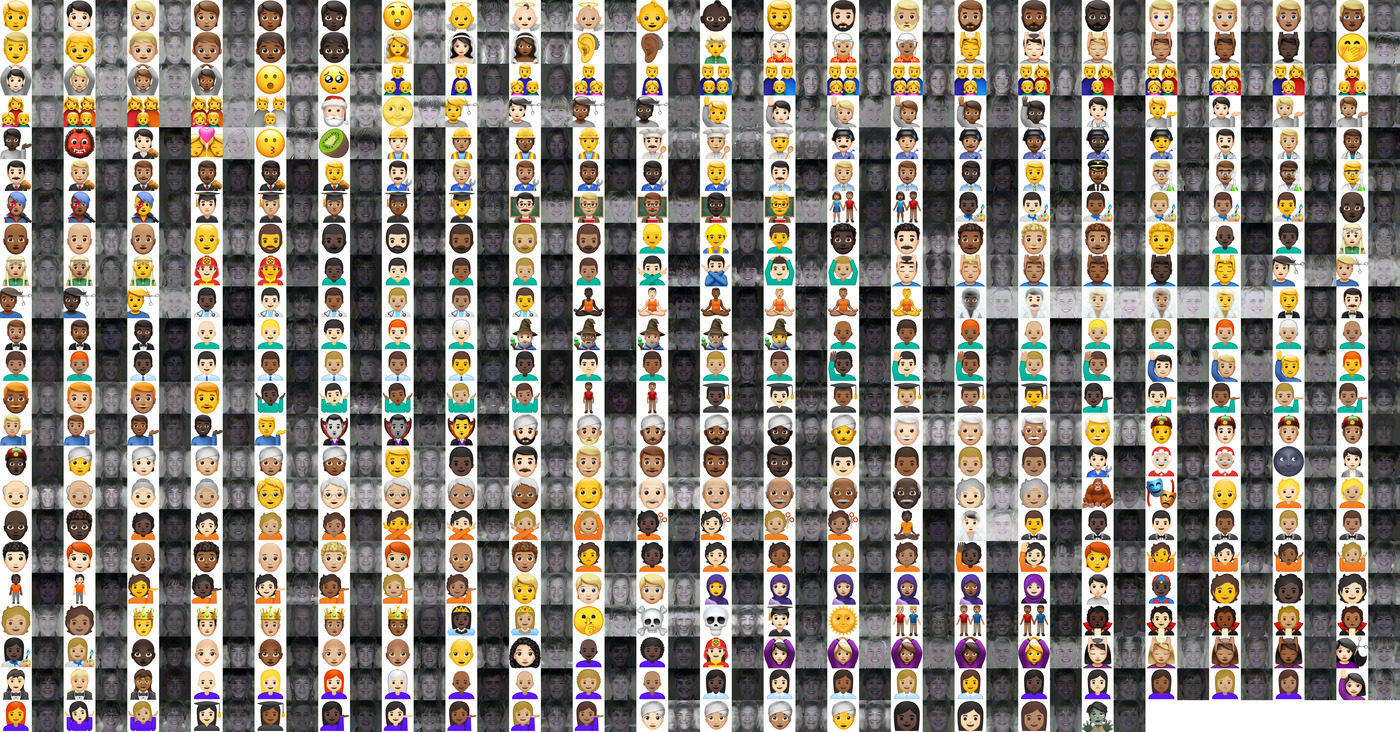 Generating faces from emojis